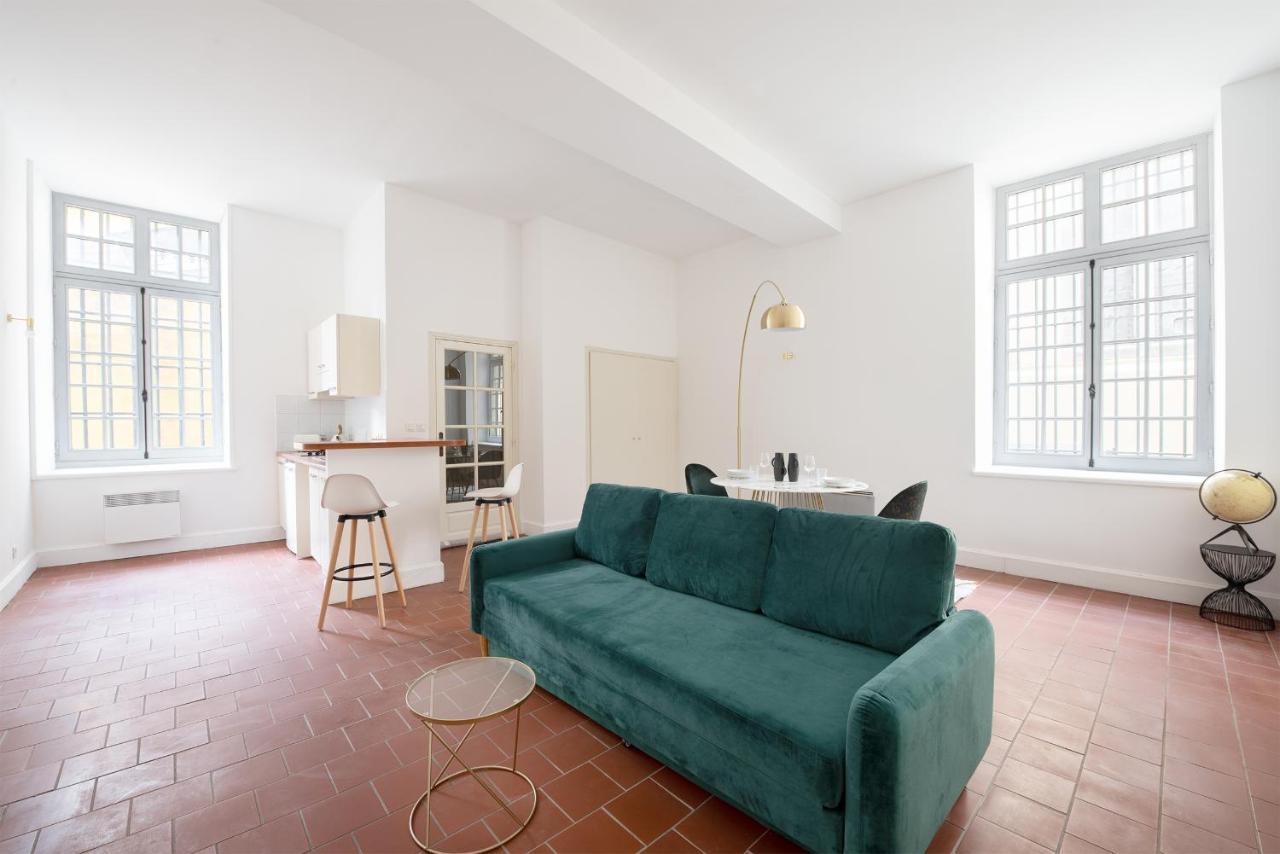 Superbe Appartement Avec Cour Dans La Bastide Carcassonne Extérieur photo