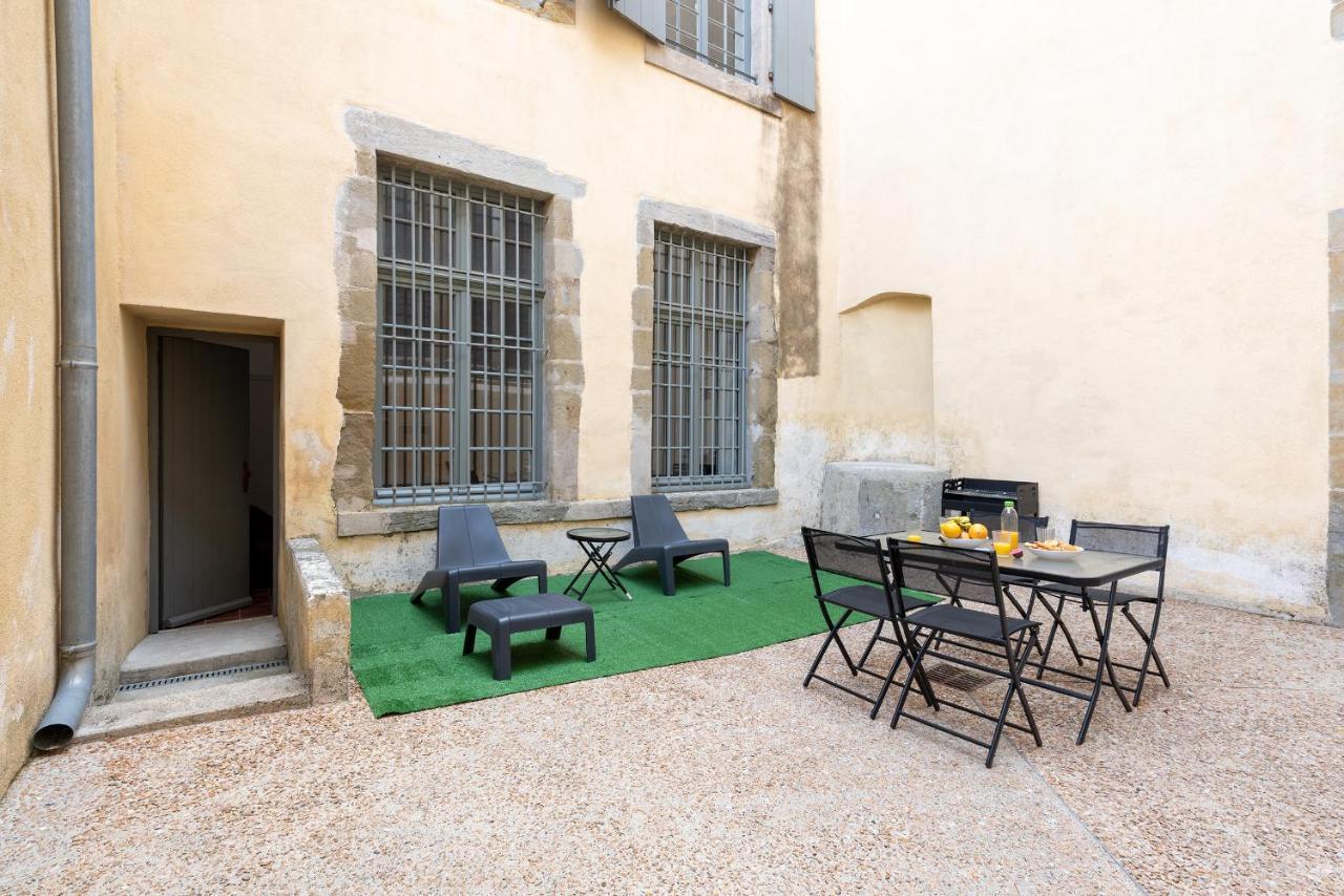 Superbe Appartement Avec Cour Dans La Bastide Carcassonne Extérieur photo